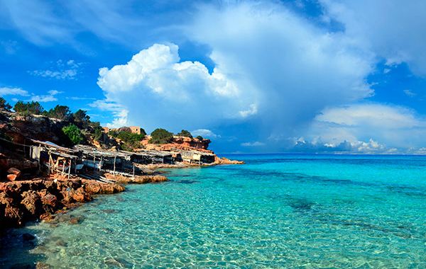 Playa en Formentera Cala Saona