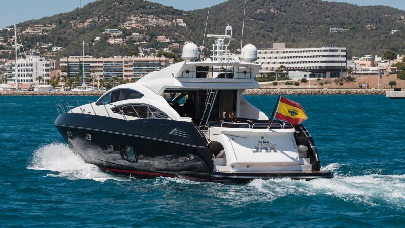 Alquiler 5 - SUNSEEKER PREDATOR 74 en Ibiza